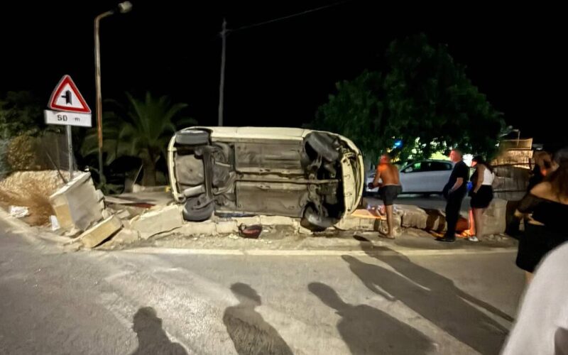 Scicli incidente autonomo