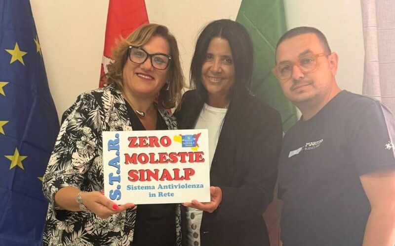 Zeo molestie Ternullo scontrino antiviolenza
