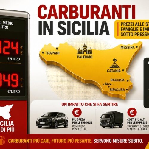 Stangata d’estate ai distributori: l’onda lunga del caro-carburanti si abbatte sulla Sicilia