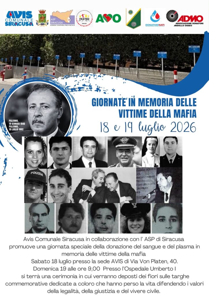 cerimonia donazione sangue Avis