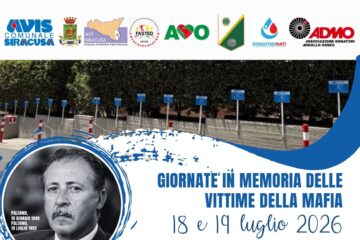 Avis Siracusa e Asp una cerimonia per le vittime di mafia e promuovere la donazione