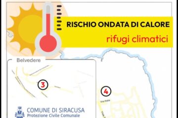 Protezione civile comunale ed emergenza caldo: da domani 4 rifugi per persone vulnerabili e turisti