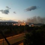 Lentini, fiamme all’ex Alba Sud: nube nera su città e ospedale