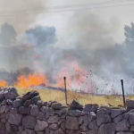 Vasto incendio tra Priolo e Floridia – Video