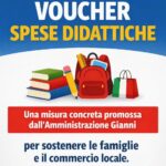 Priolo, da domani in distribuzione i voucher per le spese didattiche 2026
