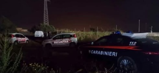 Cassibile tentato furto campo fotovoltaico