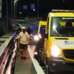 Auto in panne su tangenziale: traffico in tilt
