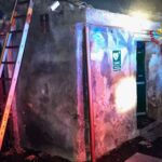 Incendio nella Riserva naturale di Fiumefreddo