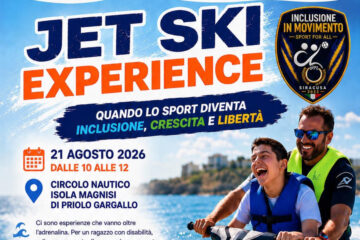 Priolo, Jet Ski Experience: moto d’acqua gratis per le persone con disabilità