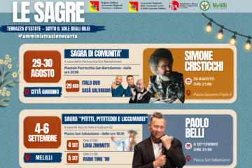 Melilli, sagre e grandi artisti: da Cristicchi a Marco Carta, tutte le date estive