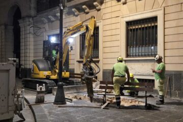 Ortigia, nuovo guasto alla rete elettrica: lavori a Piazza Archimede