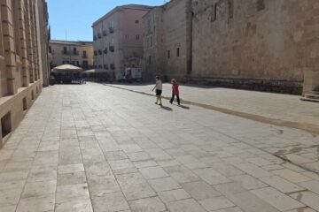 Siracusa, perdita d’acqua da Palazzo Vermexio