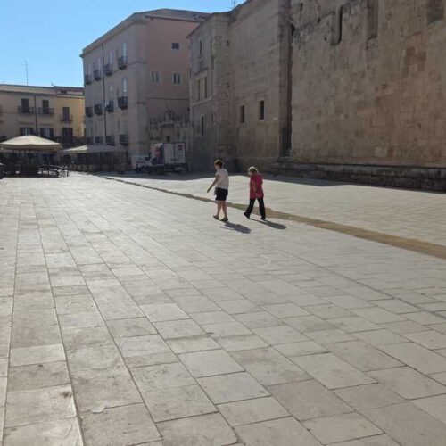 Siracusa, perdita d’acqua da Palazzo Vermexio