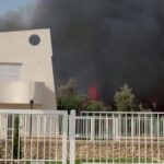 Vasto incendio all’Isola: le fiamme minacciano alcune abitazioni