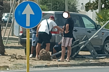 Vittoria, scontro tra un Suv e una Bmw sulla Statale 115: ferito un conducente