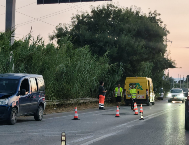 Tamponamento sulla Canicattini-Siracusa nei pressi del centro commerciale Archimede