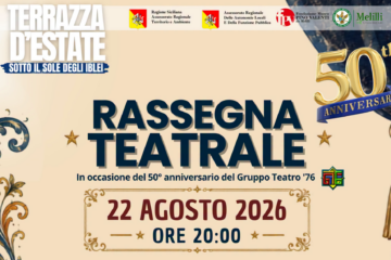 Melilli celebra 50 anni di teatro con una serata speciale