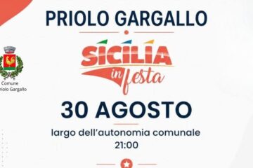 “Sicilia in Festa”, stasera, domenica 30 agosto, a Priolo Gargallo.