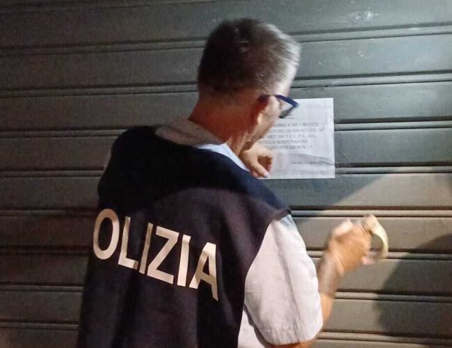 Siracusa: sospensione della licenza per un esercizio alla Borgata per motivi di ordine pubblico