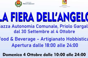 Priolo, tutto pronto per la “Fiera dell’Angelo”: street food, musica e spettacoli