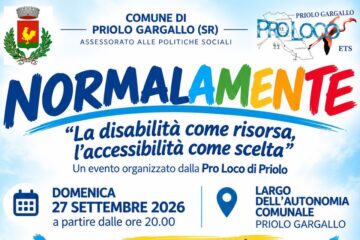 Priolo Gargallo celebra l’inclusione con “Normalamente”