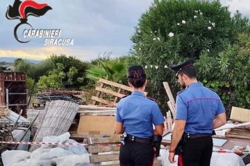 Augusta: discarica abusiva sequestrata dai Carabinieri