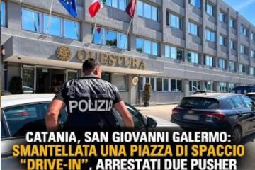 Spaccio “drive-in” a San Giovanni Galermo: la Polizia arresta due pusher in via Capo Passero