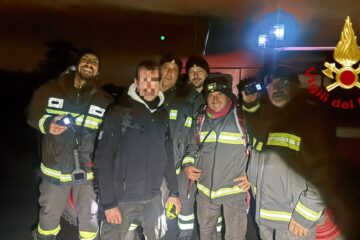 Turista disperso sull’Etna, ritrovato dai Vigili del Fuoco