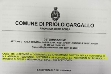 Priolo: quattro iPhone 7400 euro, Fi chiede chiarimenti