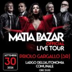Festa patronale a Priolo Gargallo: tre concerti gratuiti con Matia Bazar, Serena Brancale e Ricchi e Poveri