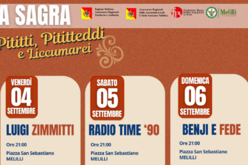 Melilli, torna la Sagra: tre giorni di gusto, musica e spettacolo. Gran finale con Benji & Fede