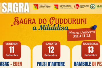 Melilli in festa per la Sagra do Cudduruni: 3 giorni di gusto, musica e tradizione