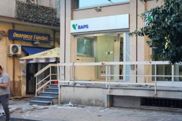 Assalto con esplosivo al bancomat di Lentini