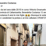 San Cataldo, scomparse due sorelle: ricerche in corso