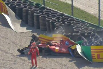 Gp di Monza, Leclerc: ‘Sto bene. L’incidente? Devo rivedere le immagini’