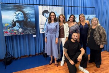 Priolo Gargallo, inaugurata la mostra “Priolo in Arte, Blu di Prussia”: in esposizione le opere di Francesco Buggea