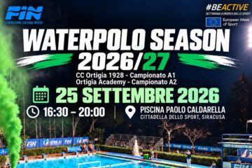 #BEACTIVE, alla piscina Caldarella un pomeriggio di sport con Ortigia 1928, Ortigia Academy e Syracusa Syncro