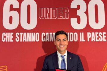 Fabrizio Tantillo tra i “60 Under 30” della politica italiana: il segretario di FI Giovani Sicilia premiato a Roma
