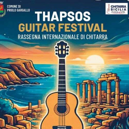 A Priolo Gargallo arriva la grande musica: al via il “Thapsos Guitar Festival”