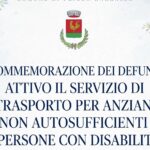 Commemorazione dei Defunti a Priolo: attivo il servizio di trasporto per anziani e persone con disabilità