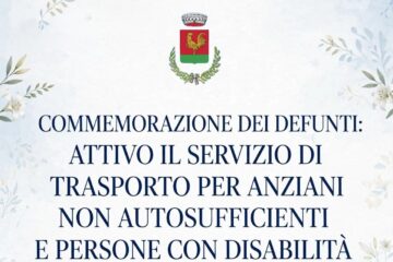 Commemorazione dei Defunti a Priolo: attivo il servizio di trasporto per anziani e persone con disabilità