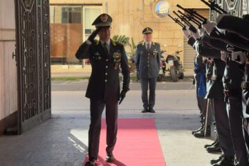 Guardia di Finanza: il generale Lombardi in visita al comando provincia di Siracusa