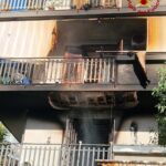 Aci Catena: in fiamme un appartamento
