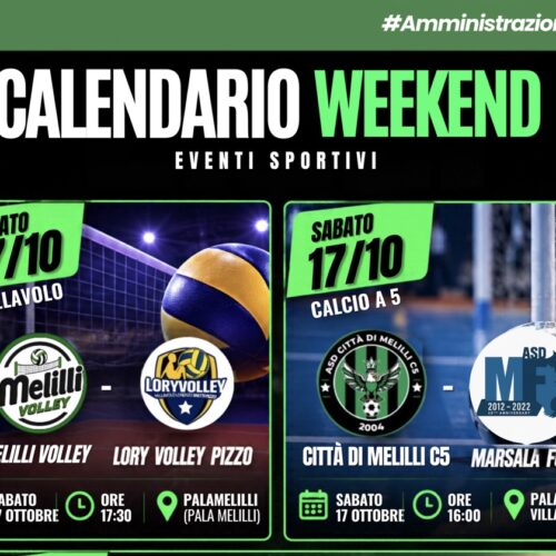 Melilli, weekend nel segno dello sport: sei appuntamenti tra gare, natura e territorio