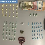 Blitz antidroga della Polizia a San Giovanni Galermo: pusher sorpreso e bloccato in via Capo Passero