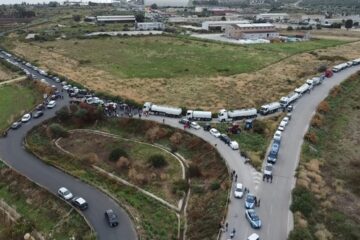 Caro gasolio: agricoltori siracusani bloccano l’ex strada statale 114