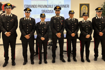 Siracusa: arrivati otto nuovi marescialli allievi