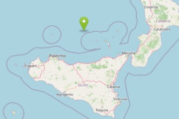 Ore 12.19: terremoto avvertito in parte della Sicilia