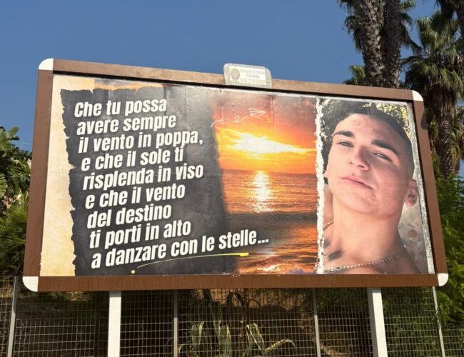 «Buon compleanno Fabrizio, ci manchi»: il commosso ricordo degli amici e della senatrice Ternullo per il 18enne di Melilli