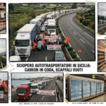 Sciopero degli autotrasportatori e blocco logistico: incubo scaffali vuoti in Sicilia, ma la sanità tiene